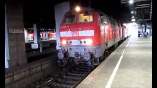 Doppeltraktion 218 385 u 386 BR 218 Hamburg 23.04.2013