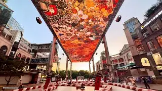 THE LARGEST LED SCREEN MALL IN BEIJING @ 世贸天阶 The Place Square & Shopping Mall Beijing China 🇨🇳 北京中国