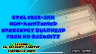 SPEL IGR8-3NM T5 8W Non-Maintained Fluorescent Emergency Bulkhead from @mrsecurity
