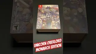 Unboxing the Unicorn Overlord Monarch Edition (Collector's Edition) #shorts