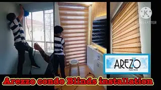 Pasig Arezzo Condo Blinds Installation