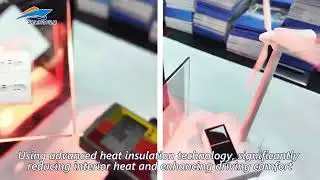 🔥🔥IR5096 Nano-ceramic carbon film #film #qihang #automobile #colorfilm #