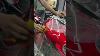 FZ-S V4 Tank Ppf Work❤️🤩&hellip;#customcolorstvm #ppf #shortsfunny