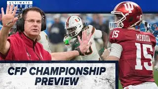 Who ya got in the CFP Championship Game? Indiana or Miami? | Ultimate Dallas Sports Show