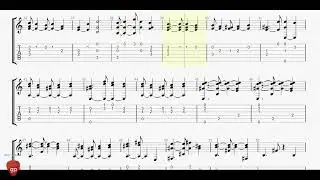 La Borinque&ntilde;a - Traditional Puerto Rico - Guitar Tab