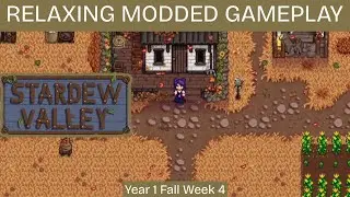 Stardew Valley modded playthrough | no commentary | cozy gameplay for studying or sleeping