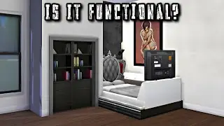 Взлом пользовательской кровати в The Sims 4 (без CC)