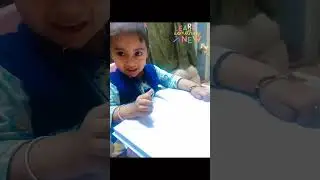 Mayra is learning patterns of writting #learningtowrite #keeptrying #patternwriting #studytime