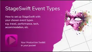 StageSwift Calendar Event Types