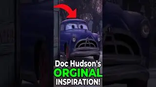 The NASCAR Driver Who INSPIRED  Doc Hudson In Disney's Cars! #shorts