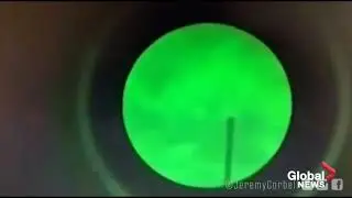 Original Video Of A Pyramid Shaped UFO Taken By Navy Personnel