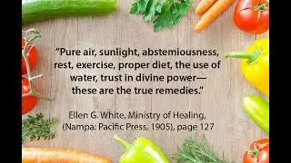 Adventist Vegetarian Diabetics - The 8 Laws of Health for Diabetics (with narration)