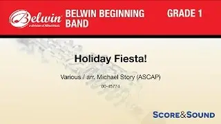Holiday Fiesta!, arr. Michael Story &ndash; Score & Sound