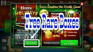 How to unlock Happy Holiday Quest/Free 3 rare Boxes