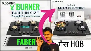 Faber 4 Burner 70cm Automatic Gas Hob👌$ Faber Hob Prime HT704 $ Faber Prime 4 Hob