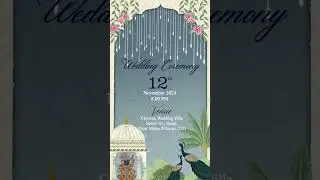 Wedding Invitation Video | Indian Wedding Invitation | E-Invitation Video