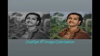 ChatGPT తో Photo Colorization | AI Magic in Telugu