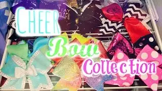 Cheer bow collection