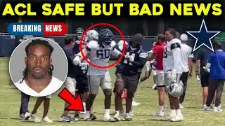 Cowboys&rsquo; Tyler Guyton Injury Update! ACL Safe but Dallas O‑Line in Trouble | NFL Camp News USA