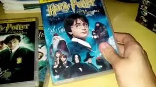 Minha coleção de DVDs Harry Potter