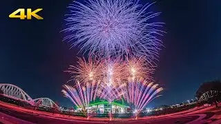 第53回 豊田おいでんまつり花火大会 / メイン会場より - Toyota Oiden Festival Fireworks Display - (BMPCC6K)