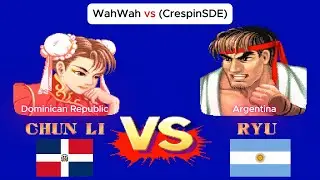 Street Fighter II' CE - WahWah vs (CrespinSDE) (Dominican Republic /  Argentina) - 05.05.2025 - FT5