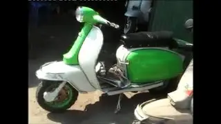 Lambretta Restoring in Thailand, video filmed by Bernie Edwards