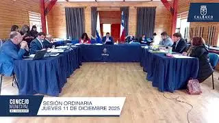 Sesión 11 de Diciembre del 2025