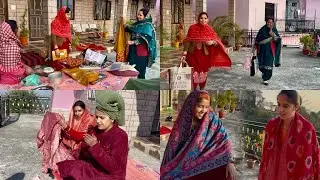 सासू माँ हमीरपुर से बहुत सारी शॉपिंग करके लाए 🛍️ #twins #himachal #village 