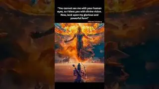 Krishna's glorious Cosmic form Revealed #Krishna#Bhagavadgita#Spiritual#quotes