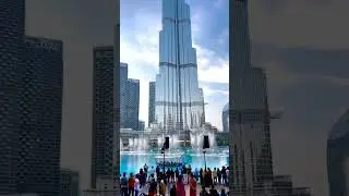 Dubai City Burj Khalifa Water Swimming Pool #shorts #viralreels #trending