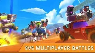 Turbo Squad: Build and Battle Android Gameplay - 5 vs 5 Multiplayer
