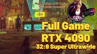 Stray: RTX 4090 Ultra Settings - The Most Beautiful Cat Game Ever!