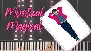 Benson Boone - Mystical Magical | Piano Cover Tutorial with Synthesia + Scores