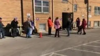 Iowa polling places busy on Election Day