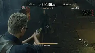 Resident Evil 4 remake Albert wesker game play mercenaries mode s++