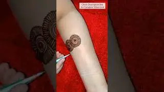 Part 1 Dulhan Mehndi Design #shorts || Check Description Box for Video#shorts #blossomsoflove
