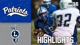 Region 2 Championship: Liberty Patriots vs. Lorain Titans | Full Game Highlights