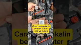 Solusi dadakan bendik stater mio rusak#miosporty#bendikstater#mionizer#mio#yamahamioindonesia