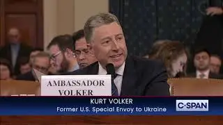 Kurt Volker Opening Statement