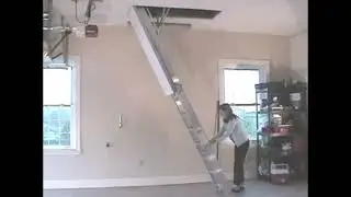 Precision Ladders Super Simplex Disappearing Attic Stairs