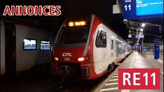 [CFL] Annonces/Announcements/Ansagen RE11 Luxembourg - Koblenz Hbf