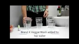 Safeco Vege Wash vs Brand X