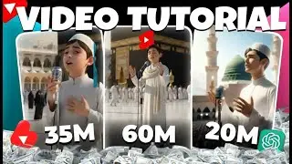 how to make Lipsing islamic kids naat vedio / how to make animated islamic cartoon vedio
