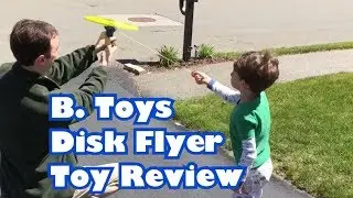 B. Toys LED Disk Flyer Day and Night-time Kid Toy Review Test