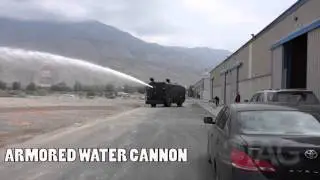 Armored Anti Riot Water Cannon Trucks by IAG