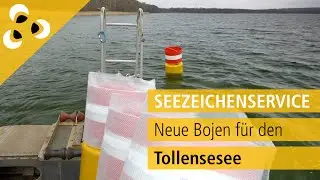 Seezeichenservice - Neue Bojen f&uuml;r den Tollensesee by SABIK Offshore