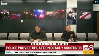 IMPD speaks on May 7, 2020 following the shooting of Sean Reed