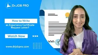 How to Write an Experience Certificate Request Letter? | The Career Ride - Episode 42