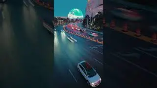 Las Vegas Night Timelapse with Osmo Pocket 3 🌃✨